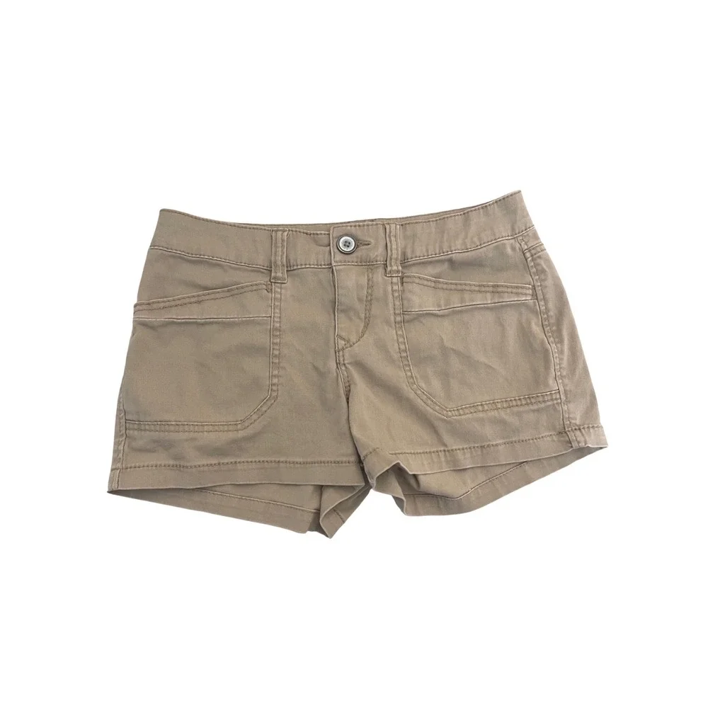 Unionbay Khaki Cargo Shorts Tan Juniors 3 Gorpcore Safari Utility‎ JB23505